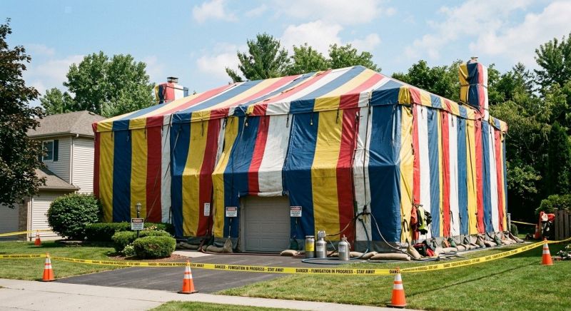 Tent Fumigation in Asheville, NC